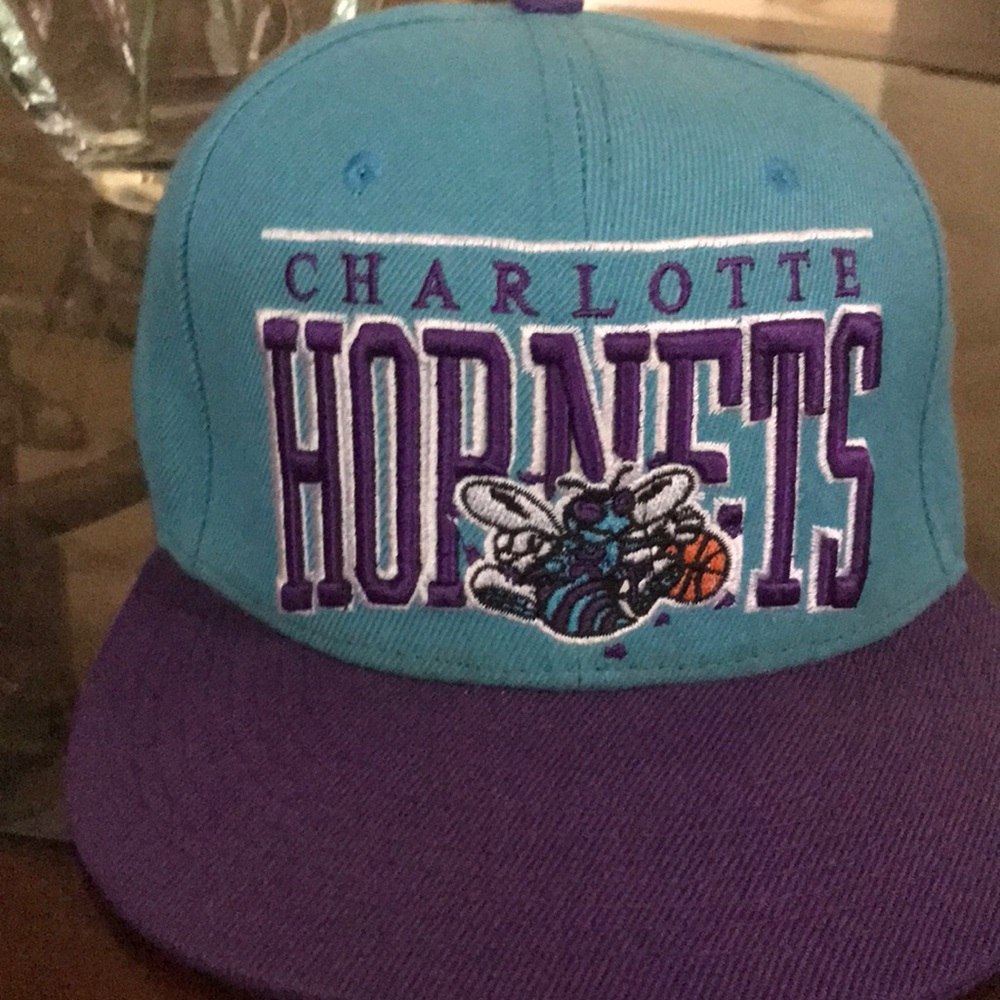 Charlotte Hornets hat.